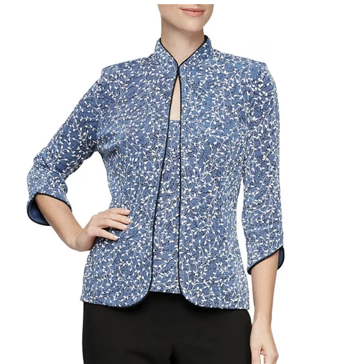 alex evenings tops and jackets