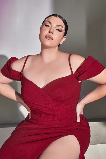 Ladivine by Cinderella Divine KV1057C #0 Red thumbnail