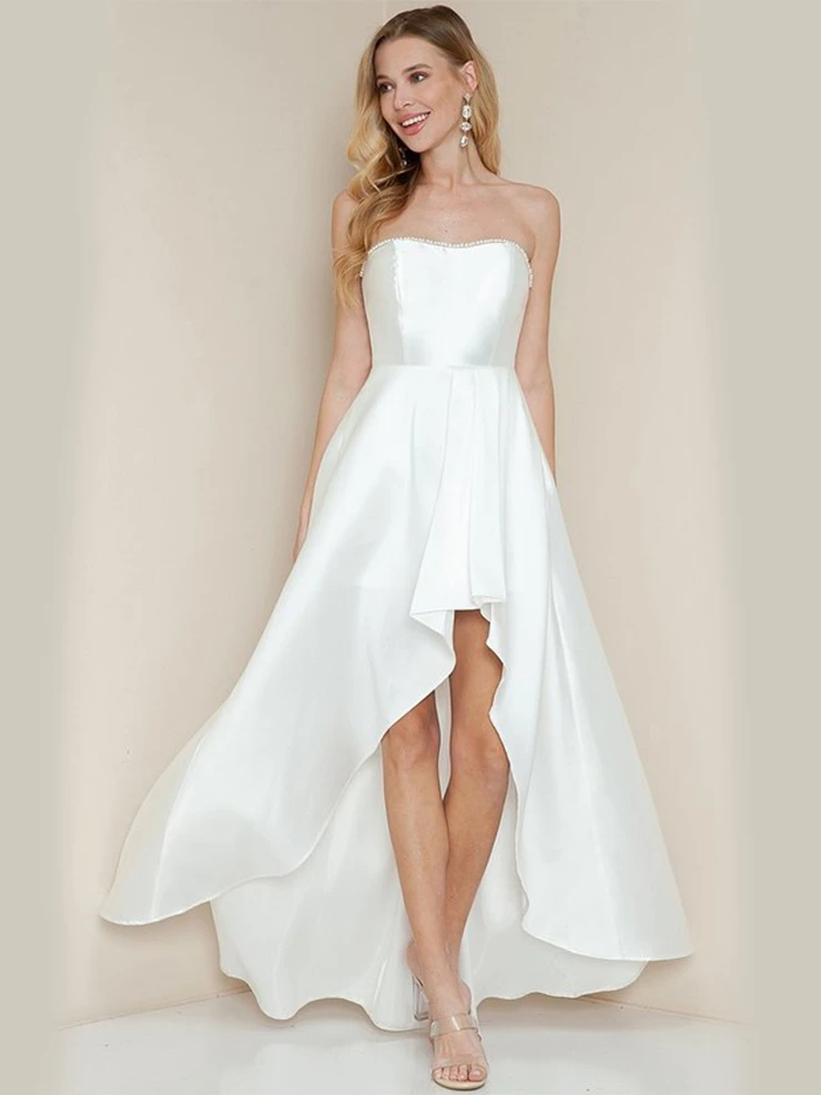 huge bridesmaid dresses Elegant Asymmetric Maxi Dress - Perfect for Formal Occasions