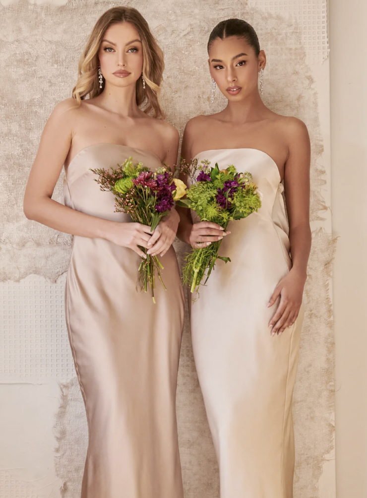 estelles bridesmaid dresses Estelle Dress in Evening Garden