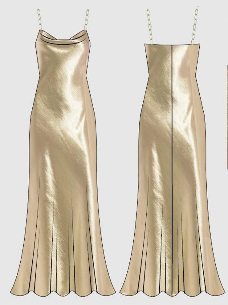 bebe bridesmaid dresses Bebe Women's Drape Shoulder High Slit Satin Maxi Dress, Size XL in Black Polyester main image 1