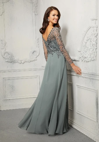 MLNY 72403 #2 Navy Silver Sage thumbnail