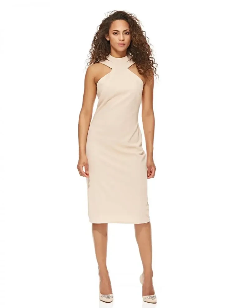 white christmas dresses Bebe Beaded Mini Dress